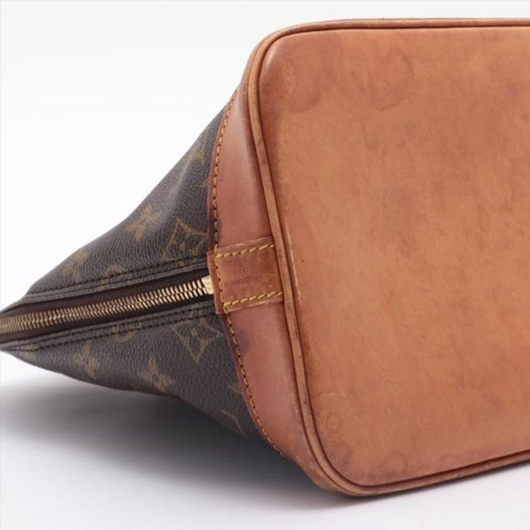 Louis Vuitton Alma Brwon Monogram Canvas Shoulder Bag - Picture 3 of 12